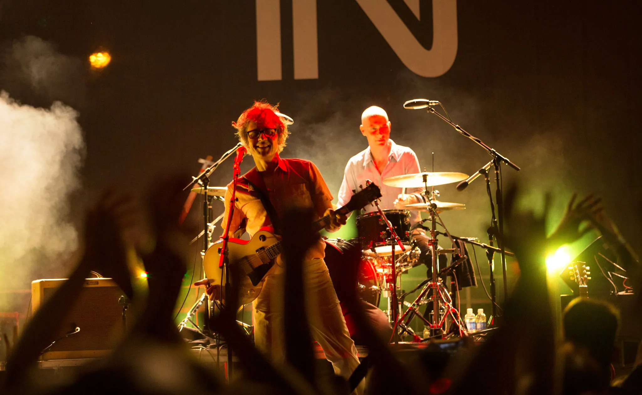 Luna performing live on stage